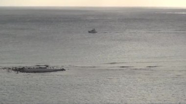 Aruba kıyı şeridinin batı kıyısı - Oranjestad Karayipleri, Leeward Adaları, Aruba (ABC Adaları 'nın bir kısmı). 30 Kasım 2012