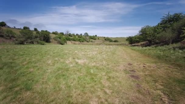 Vista Desfiladeiro Cheddar Somerset Inglaterra Desfiladeiro Calcário Nas Mendip Hills — Vídeo de Stock