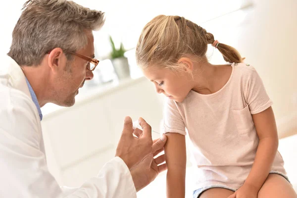 Vacina injectável médica — Fotografia de Stock