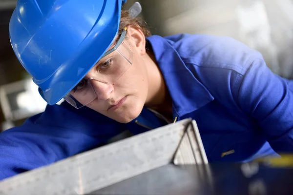 Menina frequentando curso de formação — Fotografia de Stock