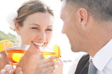 Gelin ve damat tezahürat 