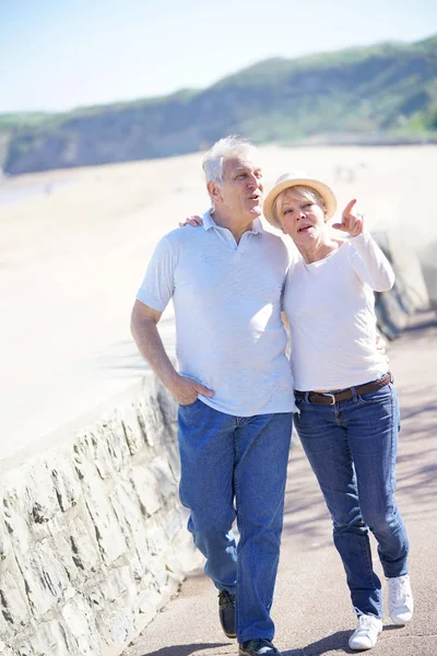 Idősebb párok — Stock Fotó