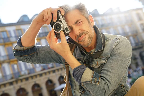 Photographer  taking pictures — Stock Photo, Image