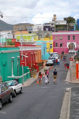 Bo-Kaap mahalle evleri