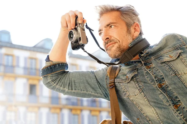 Photographer  taking pictures — Stock Photo, Image
