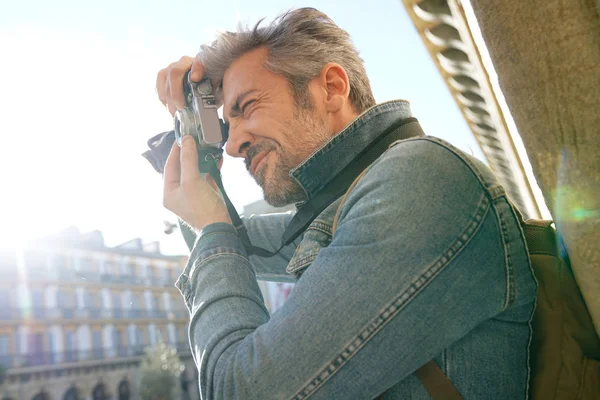 Photographer  taking pictures — Stock Photo, Image