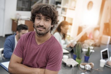 Office coworking trendy herif