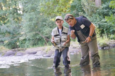 Baba oğul flörtten kullanmayı öğretmek