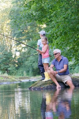 Baba öğretim çocuklar 