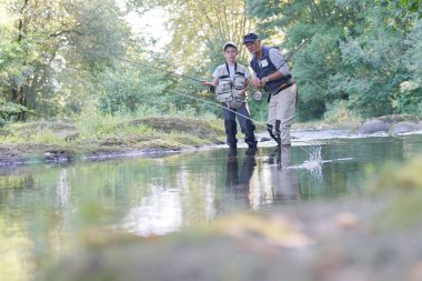 Baba oğul flörtten kullanmayı öğretmek