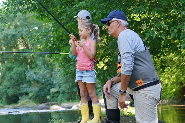 Baba öğretim çocuklar 