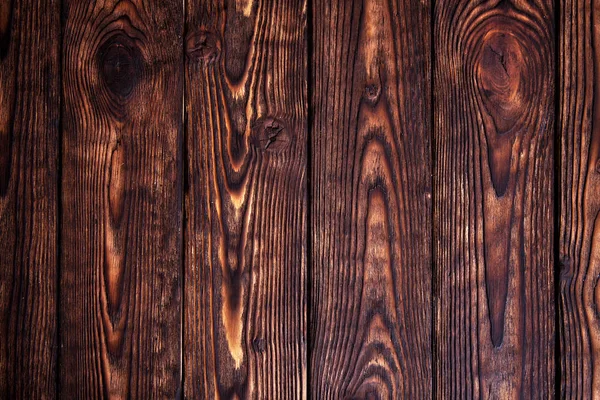 Dark Brown Wood Vertical Boards Background — Stock Photo, Image