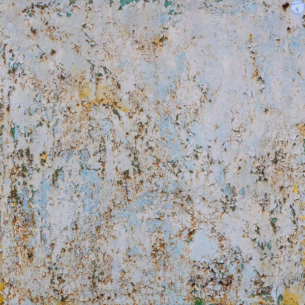 오래 된 거친 페인트 금속 플레이트. — 스톡 사진