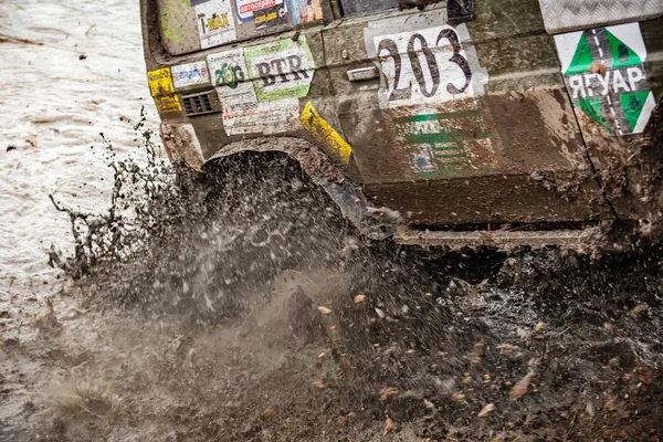 Trofeo Zaporizhia 2016. II etapa del campeonato ucraniano de trofeo offroad . — Foto de Stock