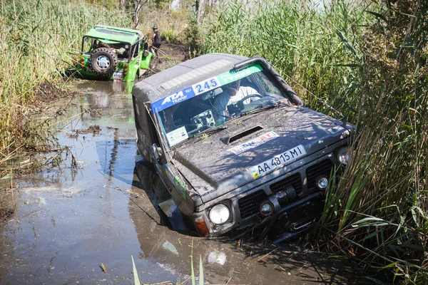 TROFIA ATL 2016. III tappa del trofeo offroad campionato ucraino . — Foto Stock