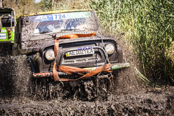 ATL Trophy 2016. III fase van offroad trofee Oekraïense kampioenschap. — Stockfoto