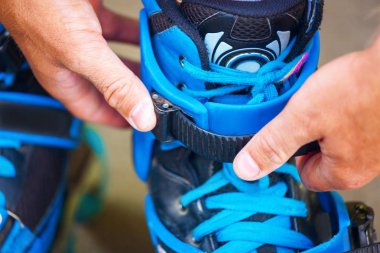 Silindir tokası inline paten üzerinde ayarlama.