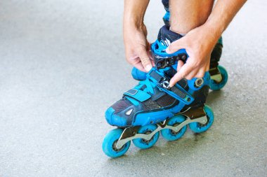 Silindir tokası inline paten üzerinde ayarlama.