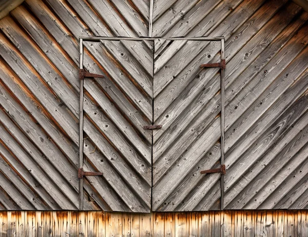 Vecchia struttura della parete di legno. — Foto Stock