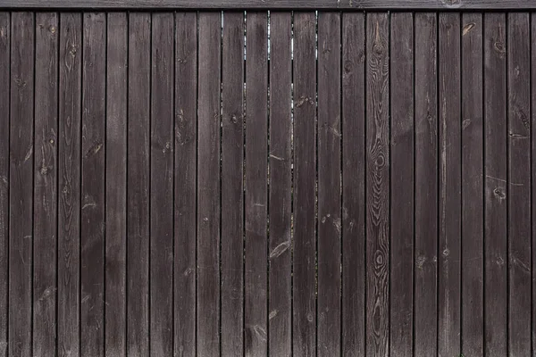 Texture des planches en bois brun foncé . — Photo