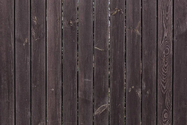 Texture des planches en bois brun foncé . — Photo