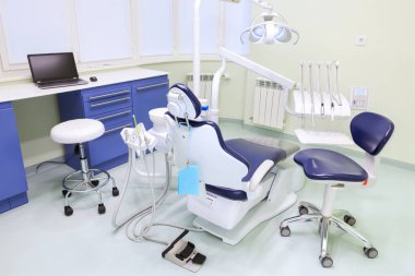 Burası modern diş sağlığı kliniğinin içi..