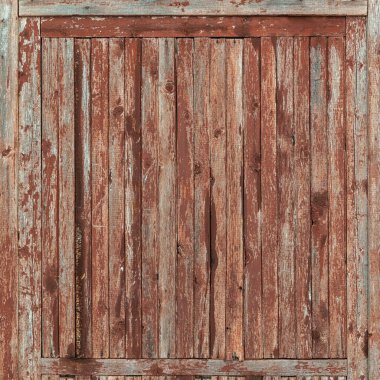 Close up of an old wooden barn door. clipart