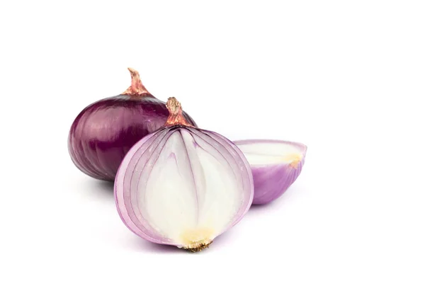 Red sliced onion. — Stock Photo, Image