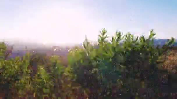スペイン ピレネー山脈から昇る朝日 — ストック動画