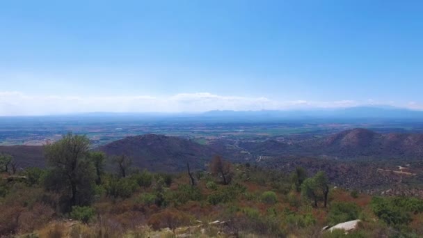 Alba sulla Spagna Pirenei Montagne — Video Stock