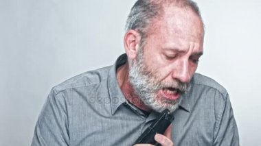 depresif işadamı kendini vurmak çalışın