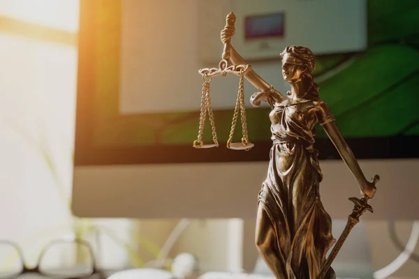 Lady Justice Statue — Stock Photo, Image