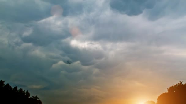 Vídeo timelapse nube — Vídeo de stock