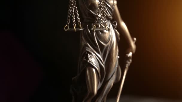 video of Lady Justice Statue