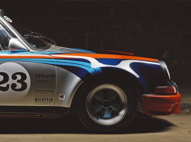 Vintage Porsche 911 araba