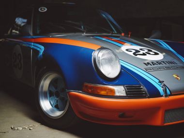 Vintage Porsche 911 araba