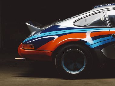 Vintage Porsche 911 araba