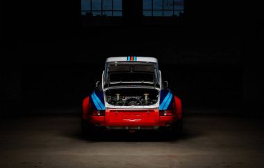 Vintage Porsche 911 araba