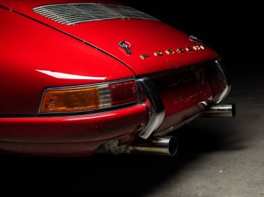 Vintage Porsche 911 araba