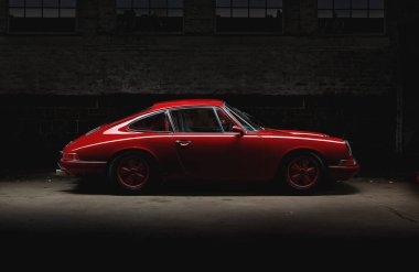 Vintage Porsche 911 araba