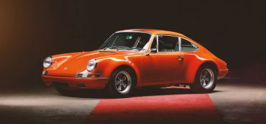 Vintage Porsche 911 araba
