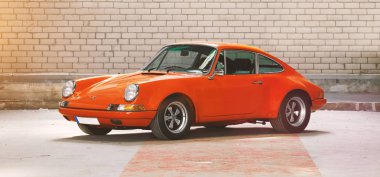 Vintage Porsche 911 araba