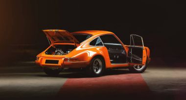 Vintage Porsche 911 araba
