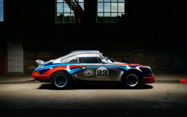 Vintage Porsche 911 araba