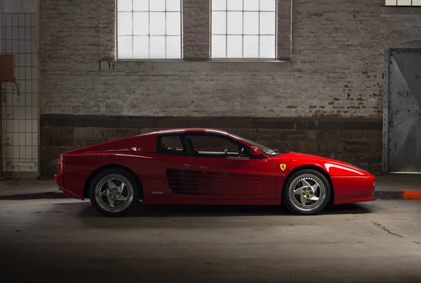 Testarossa Ferrari 512b αυτοκινήτου — Φωτογραφία Αρχείου