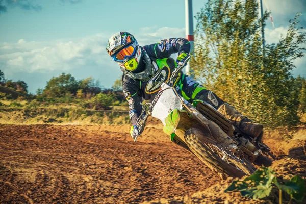Motocross Mx toprak yolda sürme binici