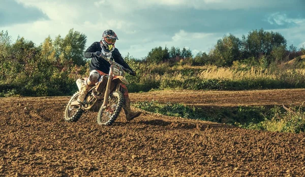 Motocross Mx toprak yolda sürme binici