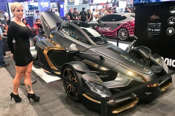 Vegas Sema araba Fuar 2017 — Stok fotoğraf