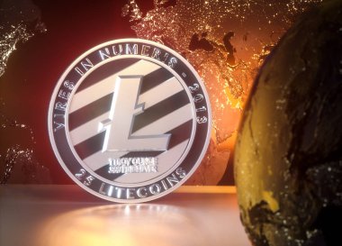 litecoin DünyaHarita ile