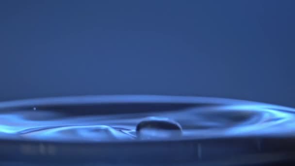 Water Drop Shooting Mit High Speed Kamera — Stockvideo